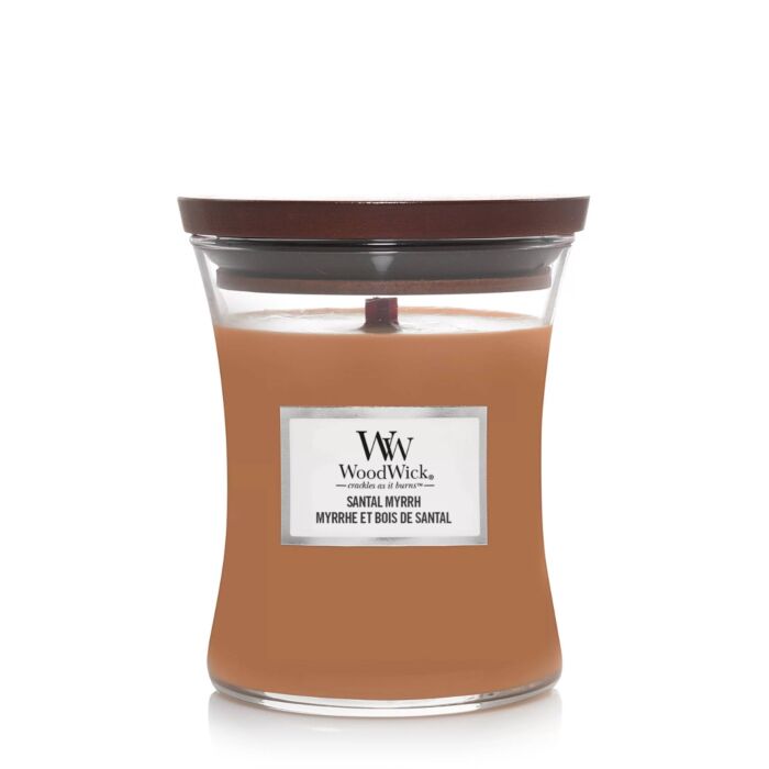 WoodWick Santal Myrrh Medium Jar